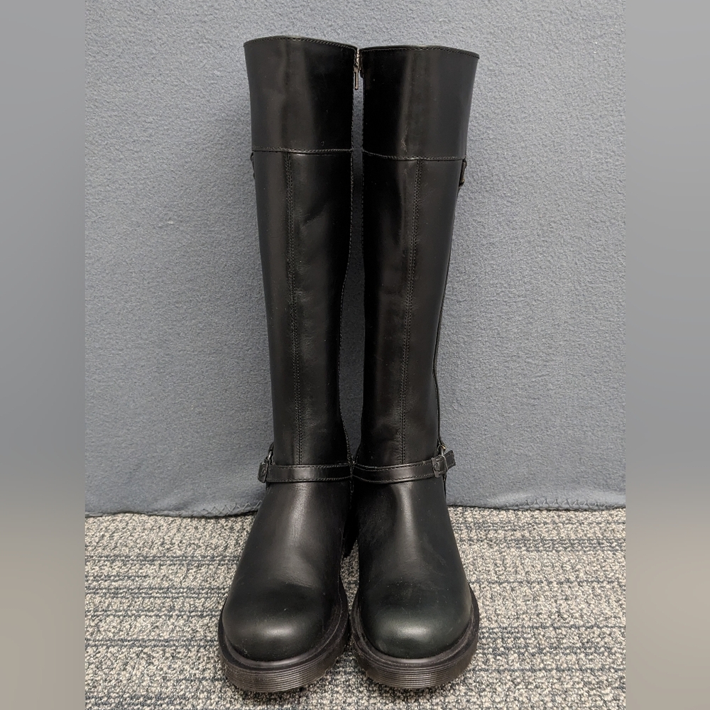 Dr. Martens Black Over the Knee Boots - Picture 2 of 8
